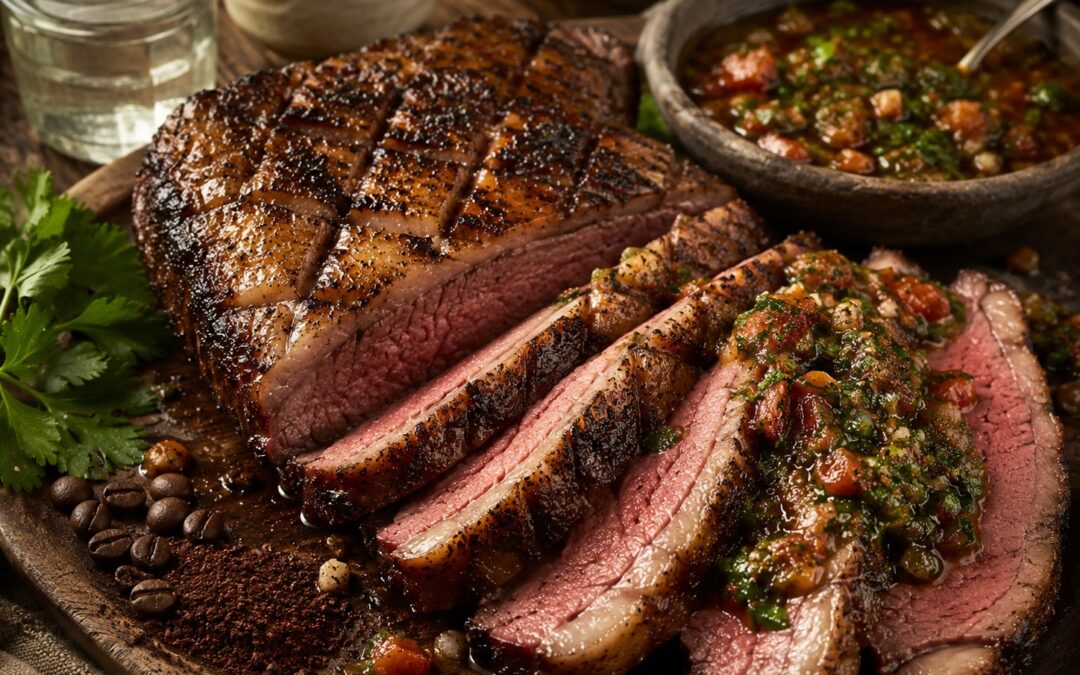 Coffee & Moonshine Crusted Picanha
